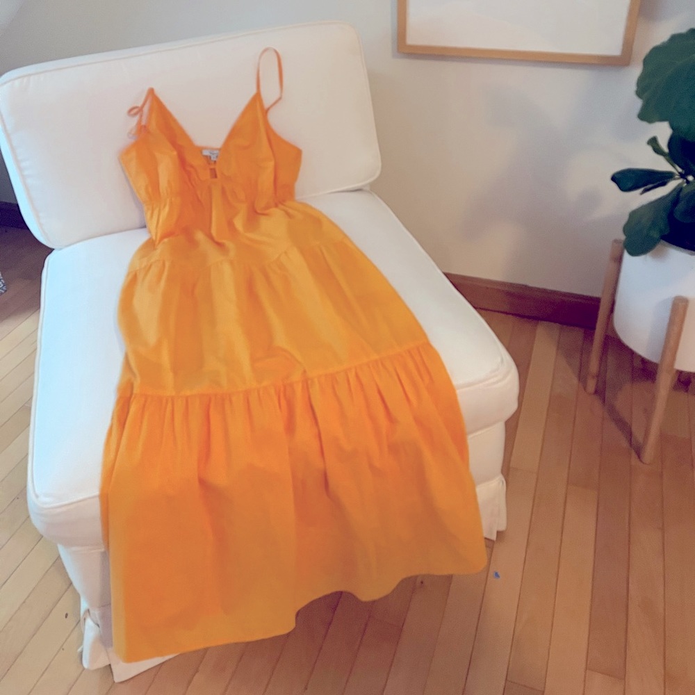 Rails orange sundress